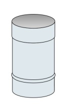 Roura Ø250 mm výška 0,33 m - nerez síla 0,8 mm